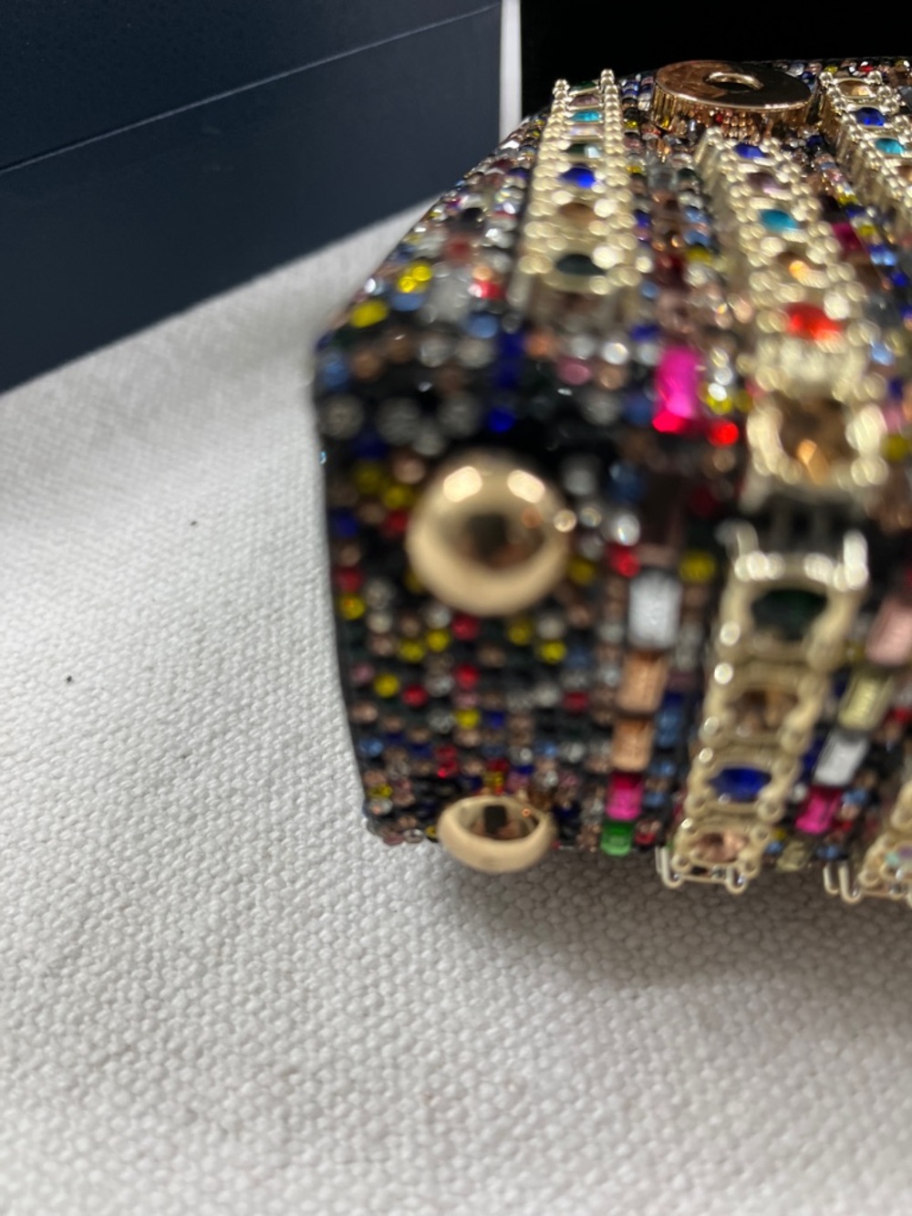 Contemporary Multi Colored Rhinestone Mini Crossover-New - Picture 10 of 11